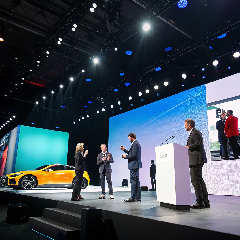 High-end corporate product launch event in Abu Dhabi