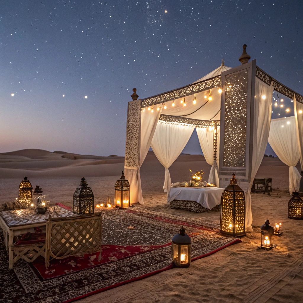 Desert Mirage Evening