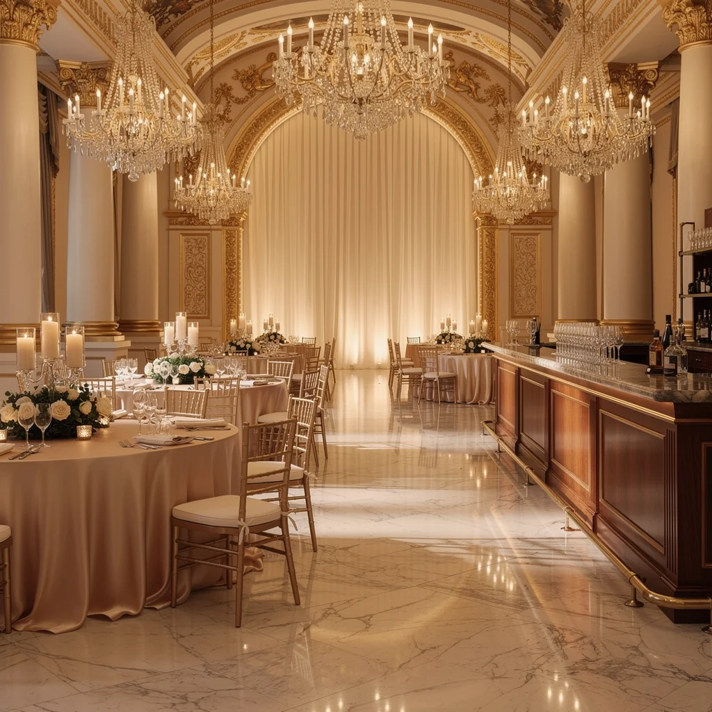 Cinematic event setup in the UAE